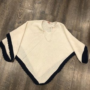 Vintage • Made in the USA Crochet Poncho